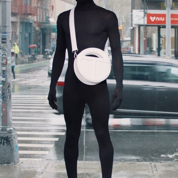 Telfar Clemens Black Minor Circle Crossbody Bag unisex designer - Picture 5 of 9